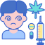 Drug Addiction Icon